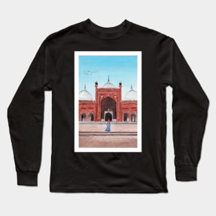 Badshahi Mosque, Pakistan Long Sleeve T-Shirt